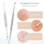 Acne Needle Blackhead Remover Pimple Blemish Comedone Extractor Tweezer Tool Kit - Image 9